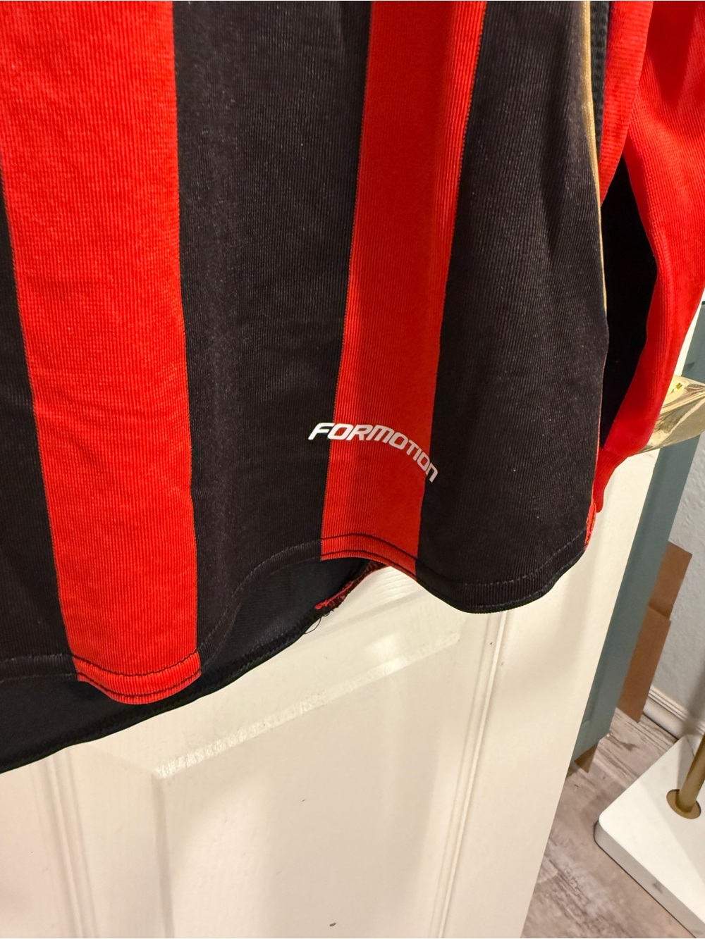 Vintage Adidas AC Milan 2006 2007 UCL Home Jersey Long Sleeve XL - Picture 8 of 13